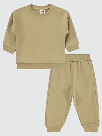 Civil Baby Erkek Bebek Takım 6-18 Ay  Bej