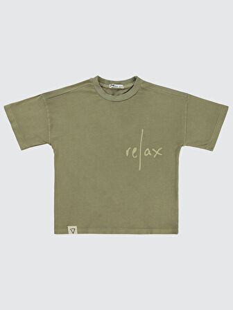 Civil Boys Erkek Çocuk Tişört 6-9 Yaş Taş Rengi