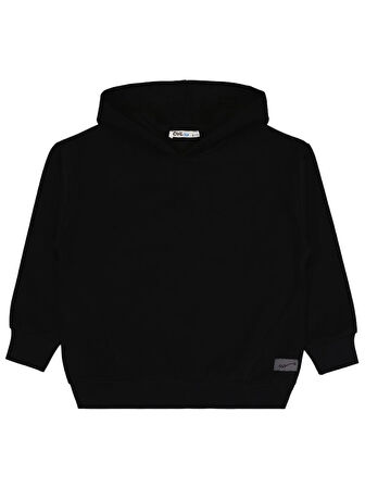 Civil Boys No Etiketli 6-9 Yaş Kapüşonlu  Sweatshırt - Siyah9-10 Yaş