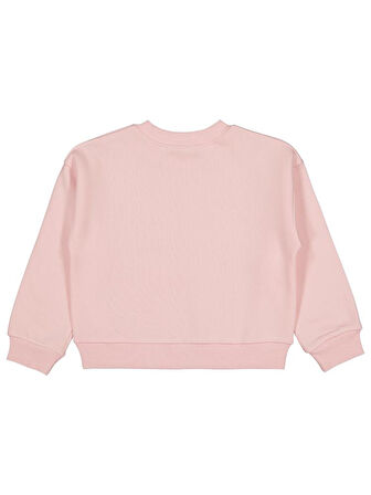 Civil Girls Düz 6-9 Yaş Sweatshirt - Pembe6-7 Yaş