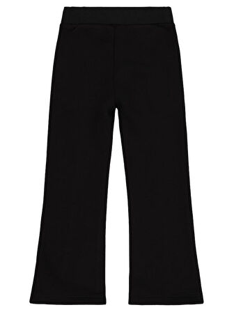 Civil Girls Düz 6-9 Yaş Eşofman Altı - Siyah 7-8 Yaş