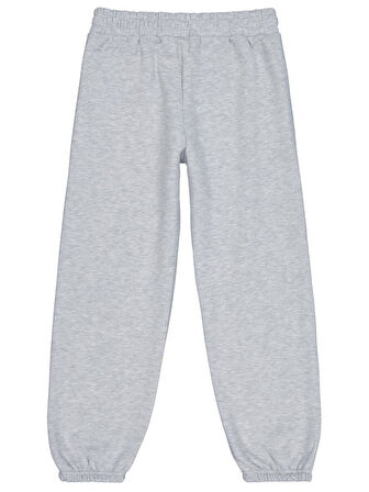 Civil Girls Düz 10-13 Yaş Eşofman Altı - Gri 10-11 Yaş