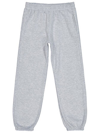 Civil Girls Düz 10-13 Yaş Eşofman Altı - Gri 10-11 Yaş