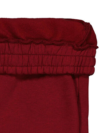 Civil Girls Düz 10-13 Yaş Eşofman Altı - Bordo 13-14 Yaş