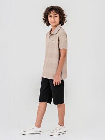 Pierre Cardin Erkek Çocuk Tişört 10-12 Yaş Bej