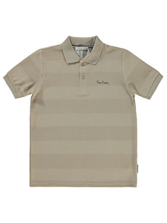Pierre Cardin Erkek Çocuk Tişört 10-12 Yaş Bej