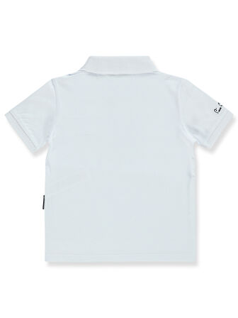 Pierre Cardin Erkek Çocuk Tişört 2-5 Yaş Beyaz