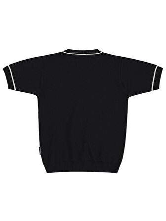 Pierre Cardin Erkek Çocuk Tişört 6-9 Yaş Siyah