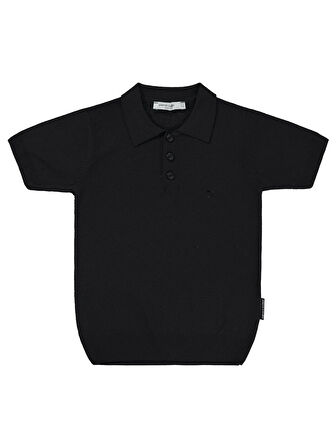 Pierre Cardin Erkek Çocuk Tişört 2-5 Yaş Siyah