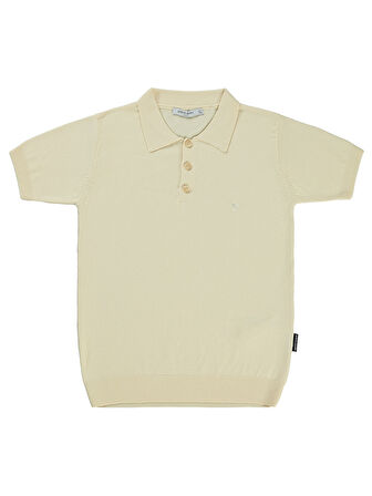 Pierre Cardin Erkek Çocuk Tişört 6-9 Yaş Bej