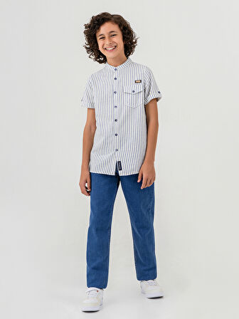 Pierre Cardin Erkek Çocuk Pantolon 10-12 Yaş Mavi