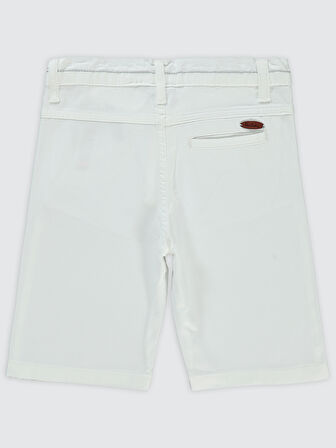 Pierre Cardin Erkek Çocuk Kapri 6-9 Yaş Beyaz