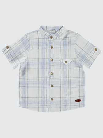 Pierre Cardin Erkek Çocuk Gömlek 2-5 Yaş Mavi