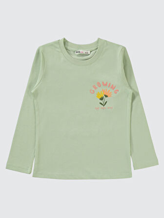 Civil Girls Kız Çocuk 2'li Sweatshirt 5-13 Yaş Yeşil