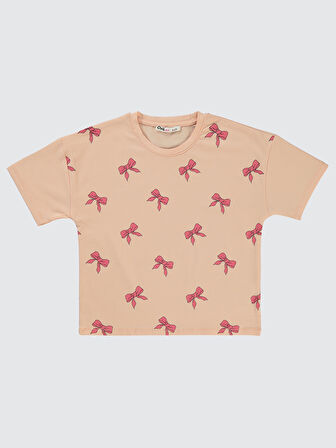 Civil Girls Kız Çocuk 2'li Tişört 6-9 Yaş Lila