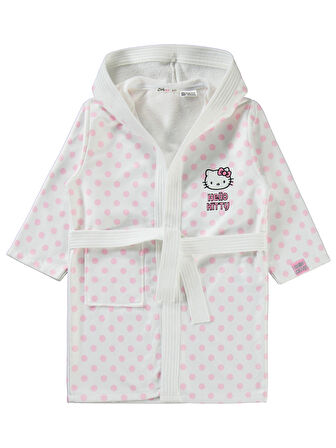 Hello Kitty Kız Çocuk Bornoz 2-10 Yaş Pembe