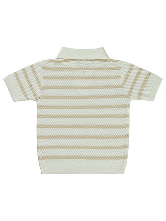 Pierre Cardin Erkek Çocuk Tişört 2-5 Yaş Sütlü Kahve