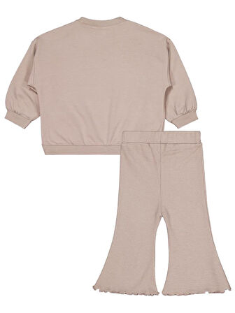 Civil Baby Good Days Nakışlı 6-18 Ay Takım - Bej 18-24 Ay