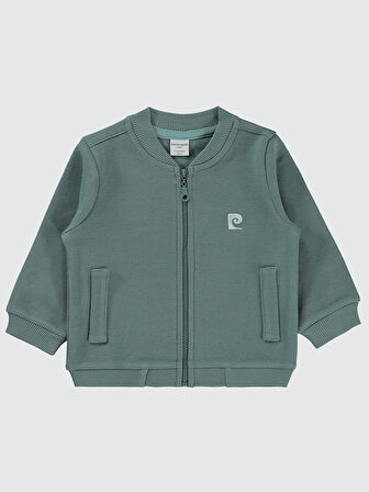 Pierre Cardin Erkek Bebek Hırka 6-18 Ay Soft Petrol