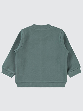 Pierre Cardin Erkek Bebek Hırka 6-18 Ay Soft Petrol