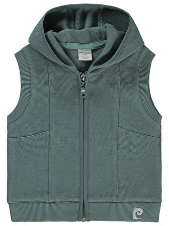 Pierre Cardin Kız Bebek Yelek 6-18 Ay Petrol