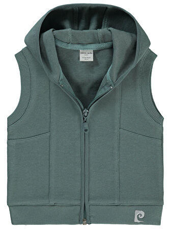 Pierre Cardin Kız Bebek Yelek 6-18 Ay Petrol
