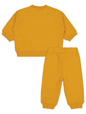 Civil Baby Baskılı 2'li 6-18 Ay Takım - Hardal12-18 Ay