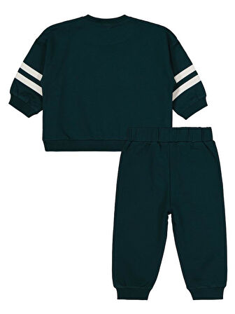 Civil Baby Baskılı 2' li 6-18 Ay Takım - Yeşil12-18 Ay