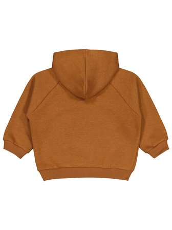 Civil Baby Keep Smiling Etiketli Basic 6-18 Ay Sweatshirt - Kahverengi