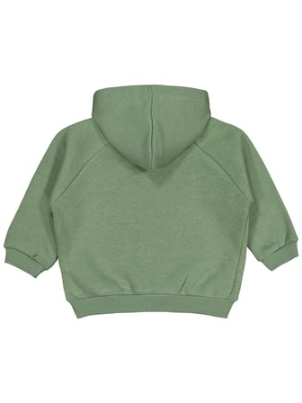 Civil Baby Keep Smiling Etiketli Basic 6-18 Ay Sweatshirt - Yeşil