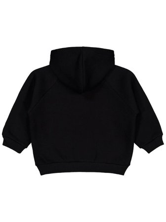 Civil Baby Keep Smiling Etiketli Basic 6-18 Ay Sweatshirt - Siyah 9-12 Ay