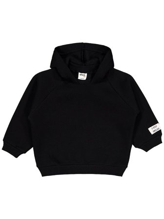 Civil Baby Keep Smiling Etiketli Basic 6-18 Ay Sweatshirt - Siyah 9-12 Ay