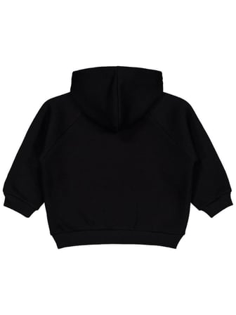 Civil Baby Keep Smiling Etiketli Basic 6-18 Ay Sweatshirt - Siyah 12-18 Ay