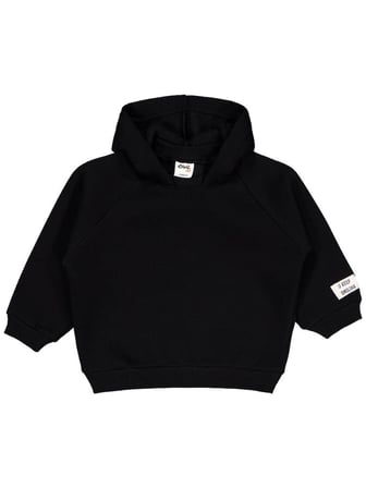 Civil Baby Keep Smiling Etiketli Basic 6-18 Ay Sweatshirt - Siyah 12-18 Ay