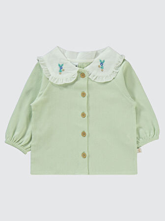 Baby Zz Kız Bebek Takım 6-12 Ay Yeşil