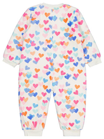 Civil Girls Renkli Kalpler Empirme 60 Gr 2-5 Yaş Uyku Tulumu - Bej 3-4 Yaş