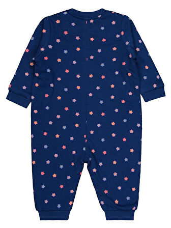 Civil Baby Renkli Çiçekler Empirme 30 Gr  Uyku Tulumu - Mavi 18-24 Ay