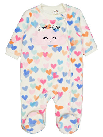 Civil Baby Renkli Kalpler Empirme 60 Gr 6-9 AY Uyku Tulumu - Bej 6-9 Ay