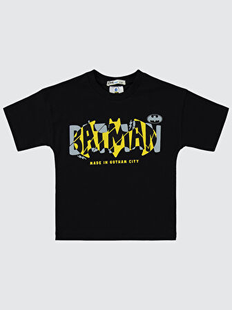 Batman Erkek Çocuk Takım 2-5 Yaş Siyah