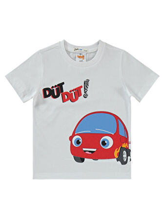 Civil Boys Erkek Çocuk Takım 2-5 Yaş Beyaz