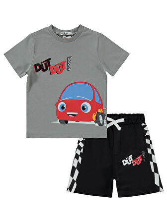 Civil Boys Erkek Çocuk Takım 2-5 Yaş Gri