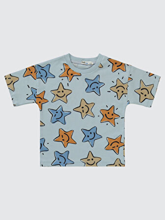 Civil Boys Erkek Çocuk Pijama Takımı 2-5 Yaş Buz Mavi