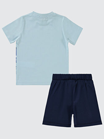 Civil Boys Erkek Çocuk Pijama Takımı 2-5 Yaş Buz Mavi