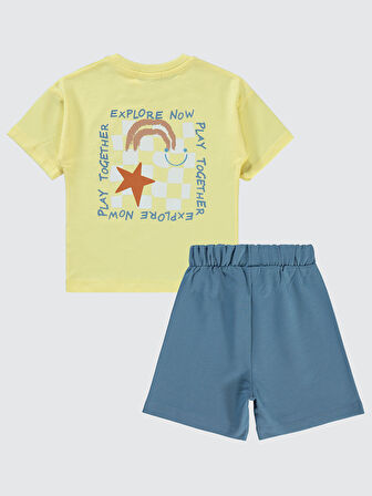 Civil Boys Erkek Çocuk Takım 2-5 Yaş Açık Sarı