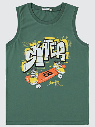 Civil Boys Erkek Çocuk Pijama Takımı 10-13 Yaş Koyu Haki