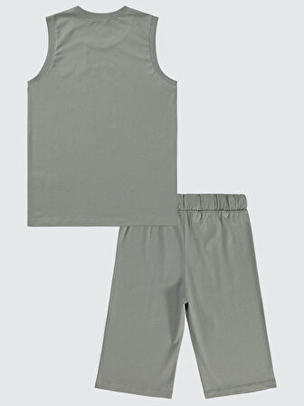 Civil Boys Erkek Çocuk Pijama Takımı 10-13 Yaş Gri