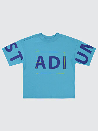 Civil Boys Erkek Çocuk Tişört 6-9 Yaş Turkuaz