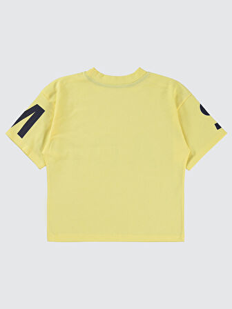 Civil Boys Erkek Çocuk Tişört 6-9 Yaş Açık Sarı