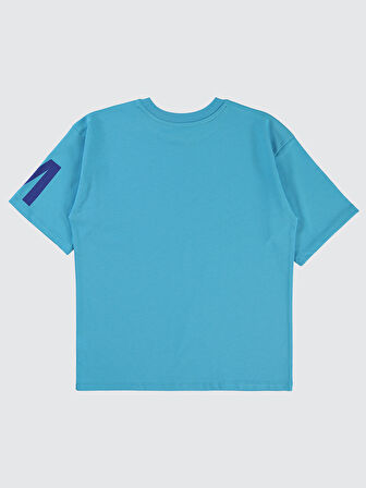 Civil Boys Erkek Çocuk Tişört 10-13 Yaş Turkuaz