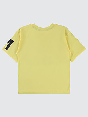 Civil Boys Erkek Çocuk Tişört 10-13 Yaş Açık Sarı